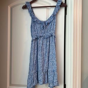 Blue sun dress